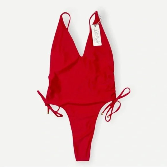 WHITE SANDS Airlie Maillot One Piece Swim - Cherry Swim - CHEEKY - Picture 12 of 16